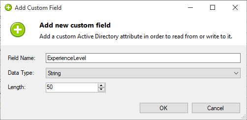 Add Active Directory Custom Field